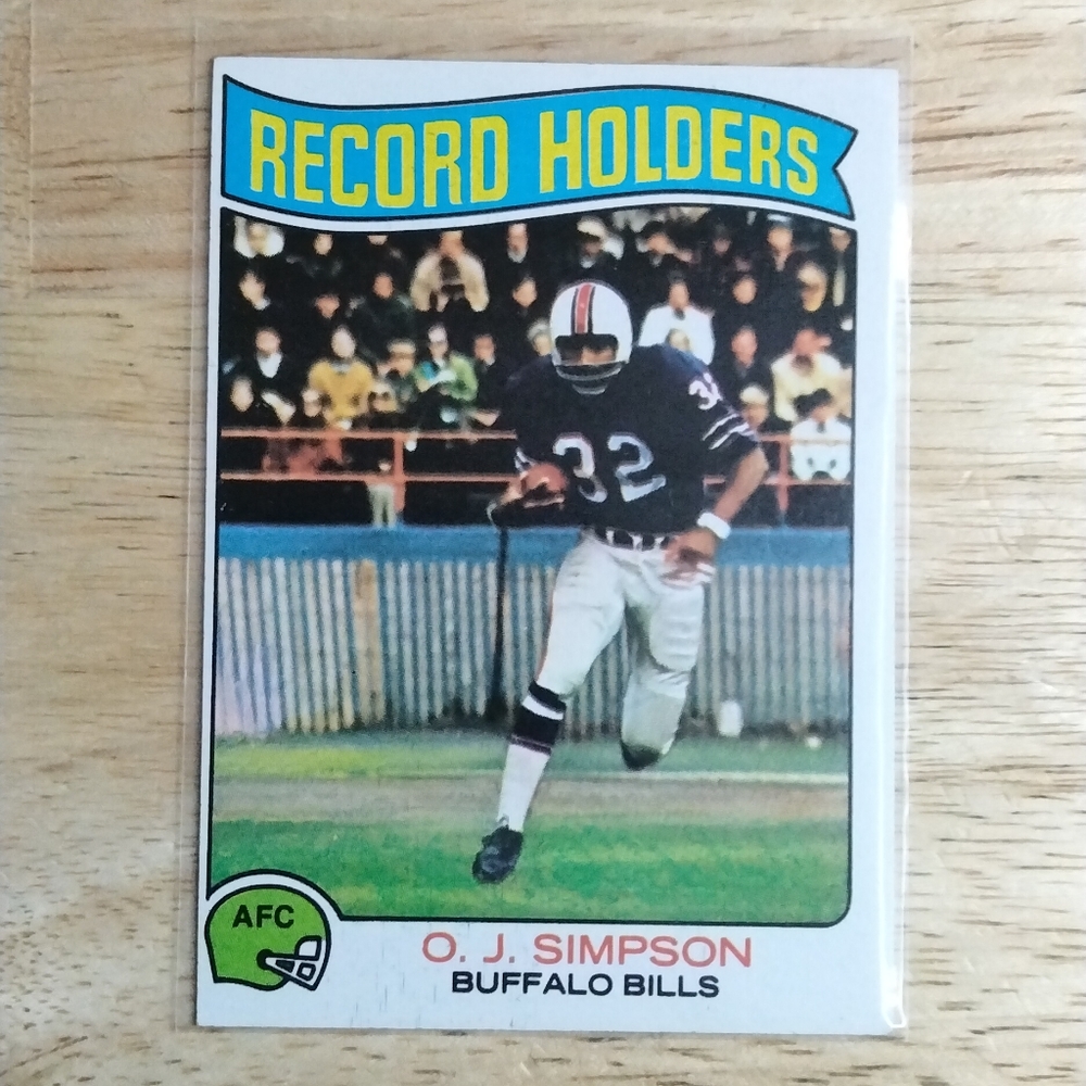 1975 Topps O.J. Simpson